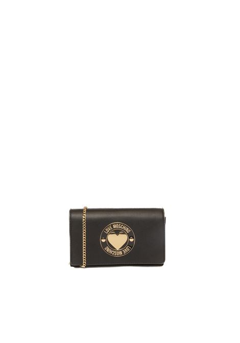 borsa a spalla nera LOVE MOSCHINO | JC4368PP0N-000